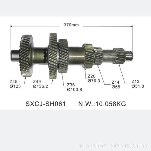 Auto parts input transmission gear Shaft main drive for 8-97075-976-0